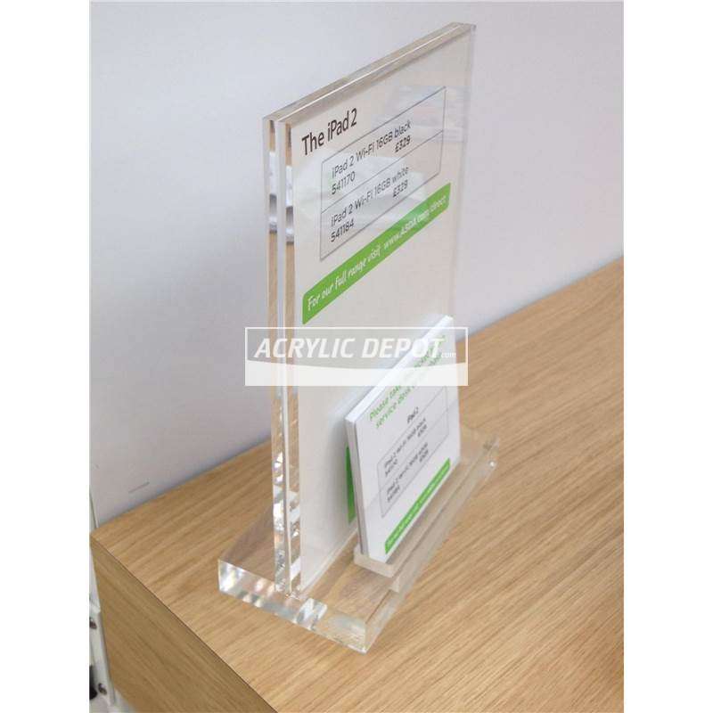 Poster and Card Holders - Acrylic Depot